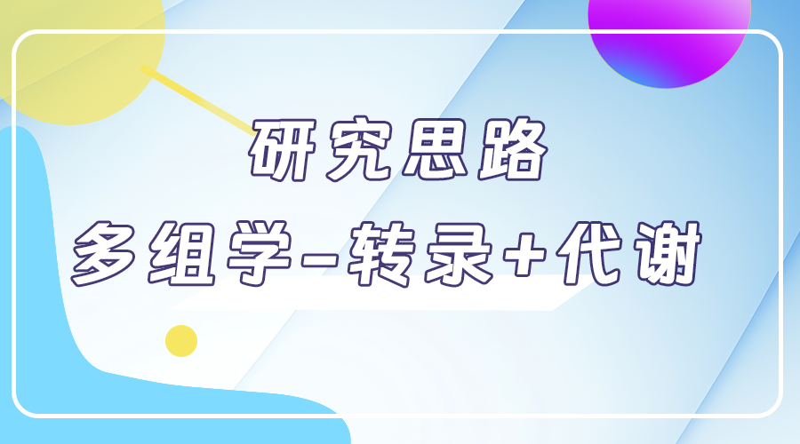 研究思路 | 多組學(xué)專題——轉(zhuǎn)錄組+代謝組聯(lián)合分析如何發(fā)高分文章？